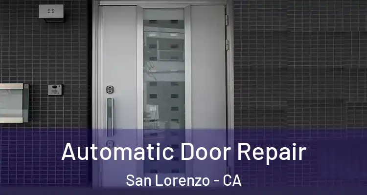  Automatic Door Repair San Lorenzo - CA