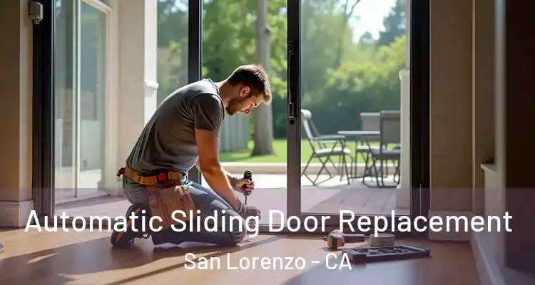  Automatic Sliding Door Replacement San Lorenzo - CA
