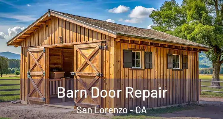  Barn Door Repair San Lorenzo - CA