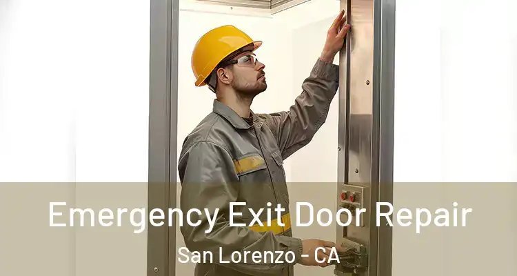  Emergency Exit Door Repair San Lorenzo - CA