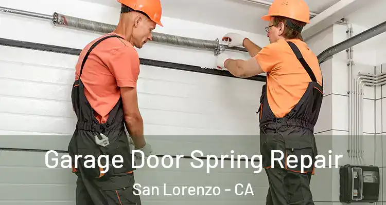  Garage Door Spring Repair San Lorenzo - CA