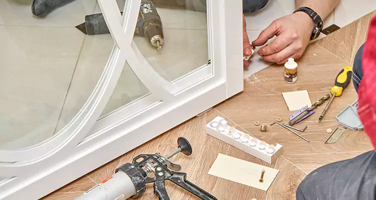 Interior Patio Door Casing Repair in San Lorenzo, CA