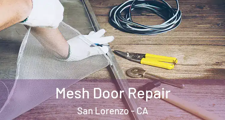 Mesh Door Repair San Lorenzo - CA
