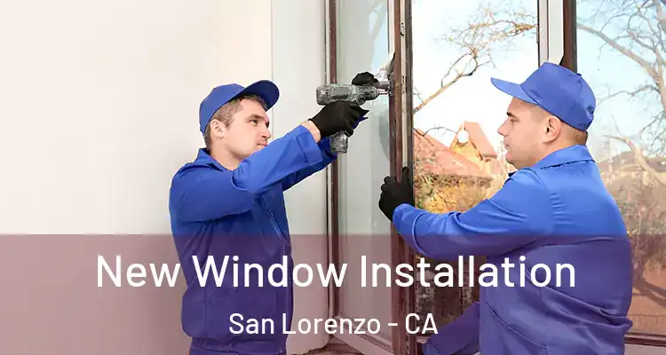  New Window Installation San Lorenzo - CA
