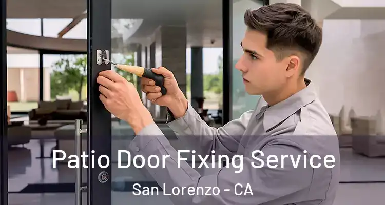  Patio Door Fixing Service San Lorenzo - CA