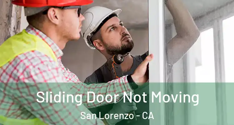  Sliding Door Not Moving San Lorenzo - CA