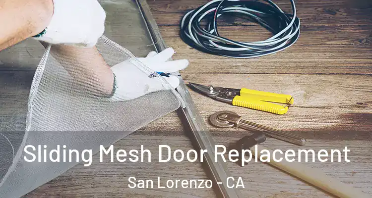  Sliding Mesh Door Replacement San Lorenzo - CA